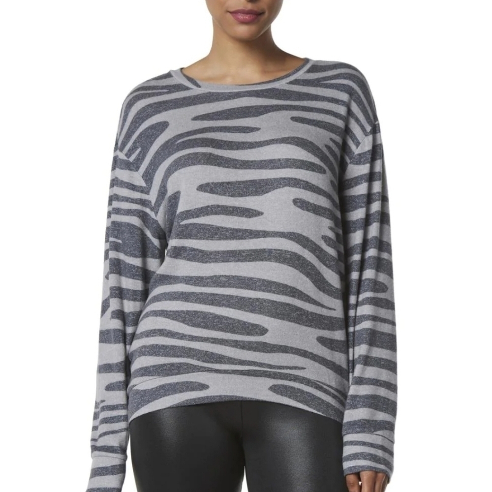 MARC NY PERFORMANCE Hacci High Low Pullover Top NWT - Picture 2 of 6